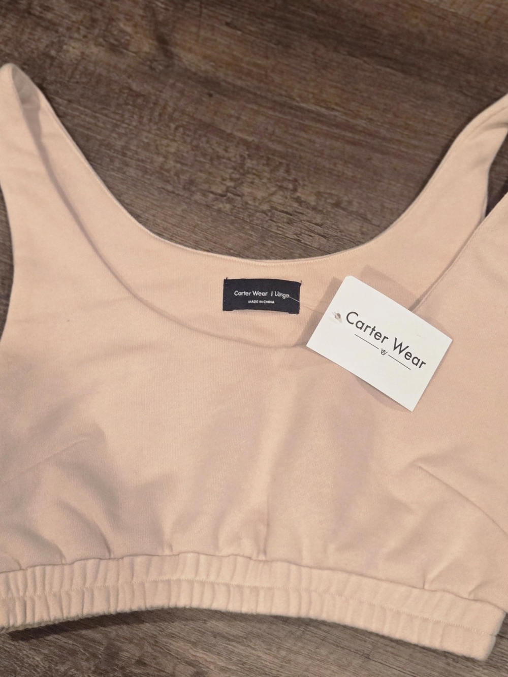 Carter Wear Women's Soft Nude Bralette